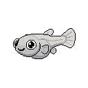 Pixel art Fry Guppy in Tuxedo