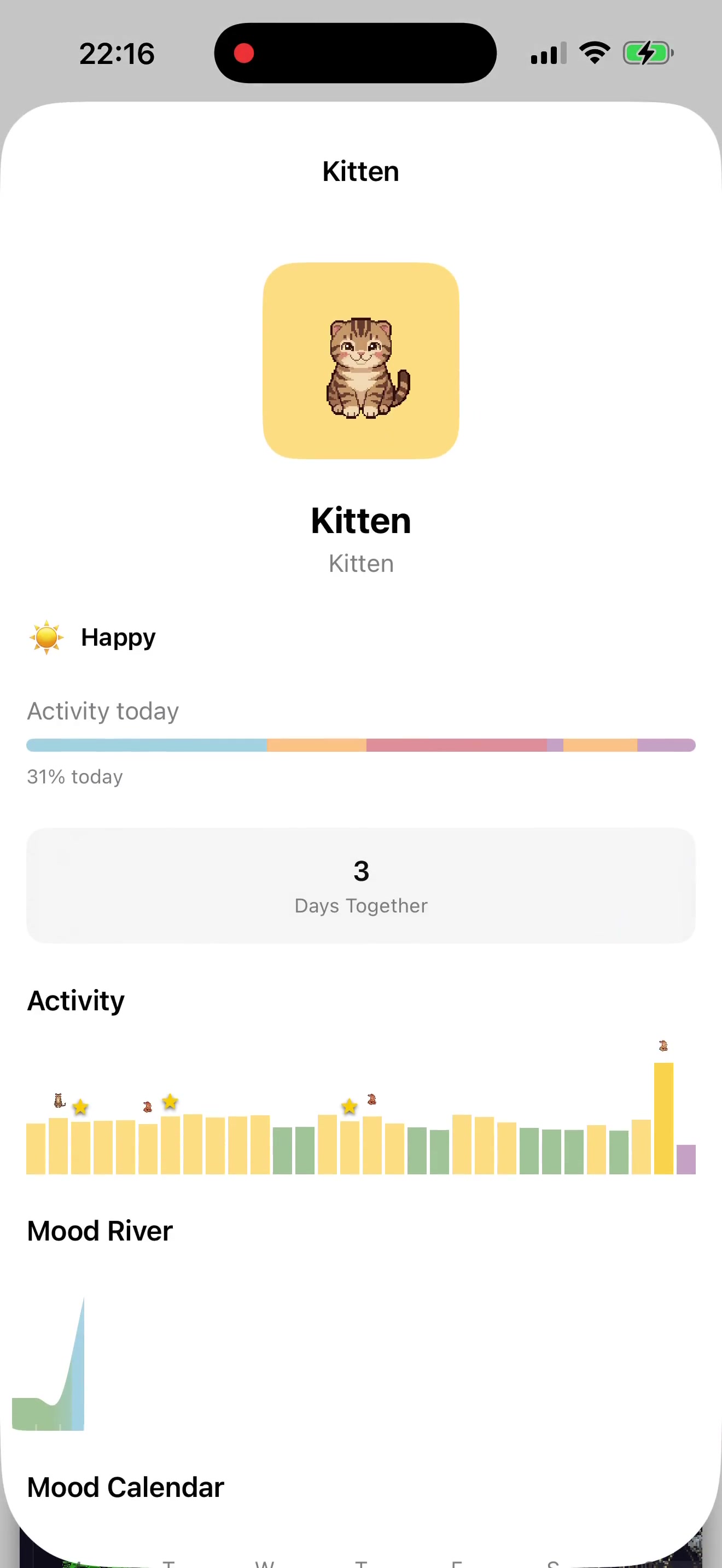 WatchieBesti iPhone companion demo